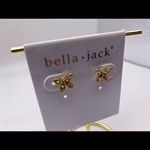 Bella Jack Butterfly Earrings